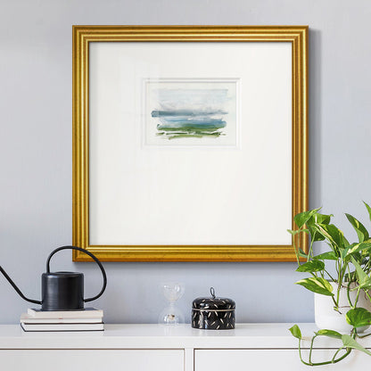 Coastal Serenity: Tranquil Ocean Waves in Elegant Oil Painting