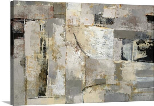 Abstract Urban Scene ‚Äì Elegant Oil Painting