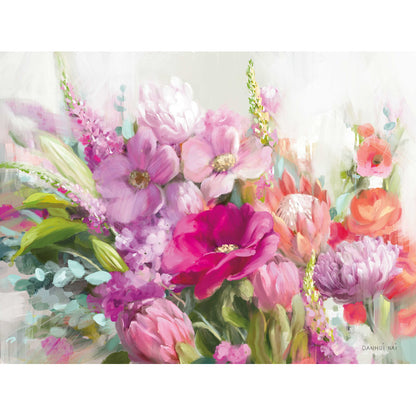 Vibrant Floral Palette - Exquisite Oil Painting