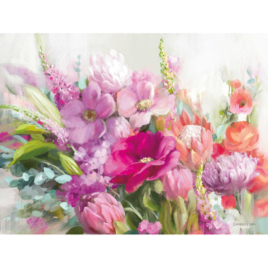 Vibrant Floral Palette - Exquisite Oil Painting