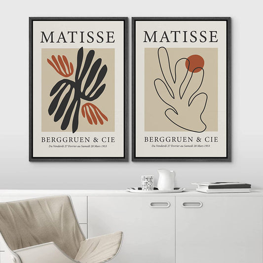 Henri Matisse Ocean Coral Plant Pattern Oil Painting Art Set