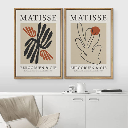 Henri Matisse Ocean Coral Plant Pattern Oil Painting Art Set