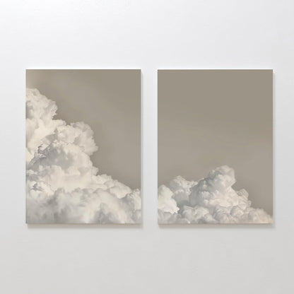 Serene Cloudscape Oil Paintings for Modern Home Decor