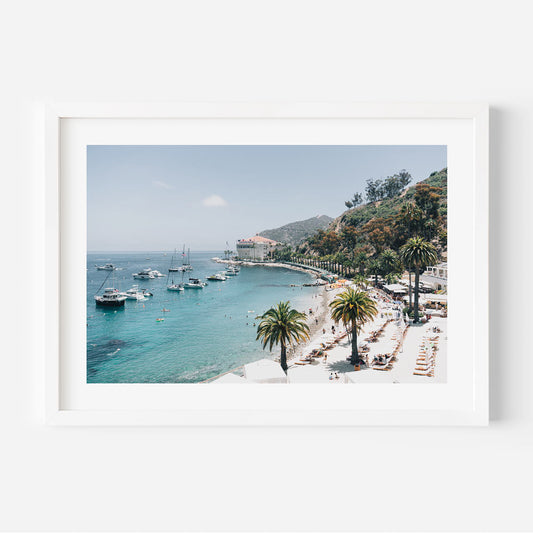 Tranquil Coastal Escape: Serene Beachfront Oil Painting