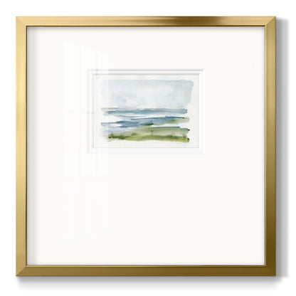 Serene Coastal Waves Oil Painting for Tranquil Home Decor