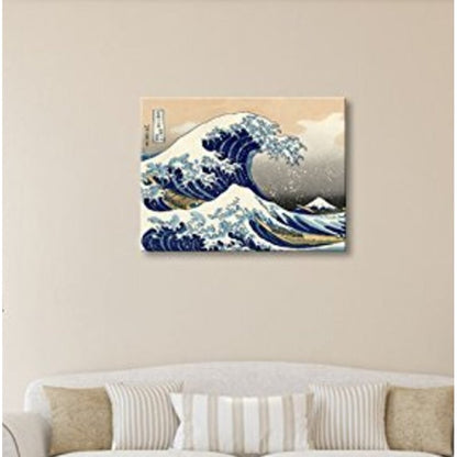 The Great Wave Off Kanagawa - Iconic Oil Painting
