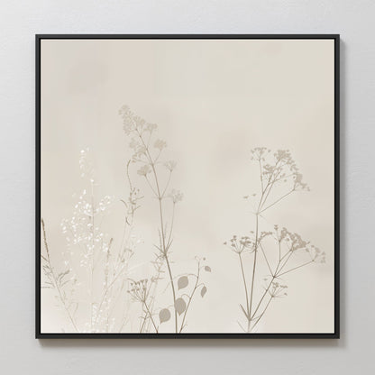 Elegant Floral Abstract Oil Painting for Modern Home Decor