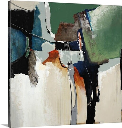 Abstract Oil Painting 'Late Hour' - Modern Art