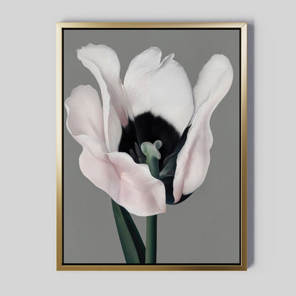 Elegant Floral Abstract Oil Painting for Modern Home Decor