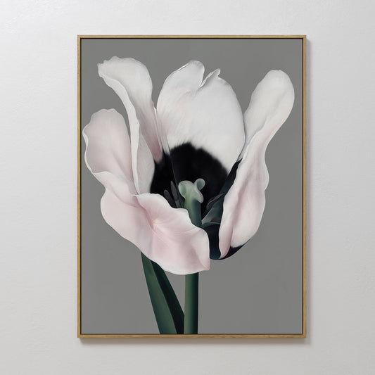 Elegant Floral Abstract Oil Painting for Modern Home Decor