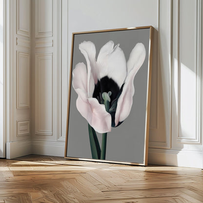 Elegant Floral Abstract Oil Painting for Modern Home Decor