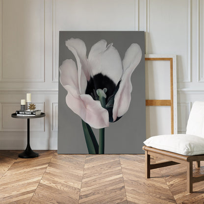 Elegant Floral Abstract Oil Painting for Modern Home Decor