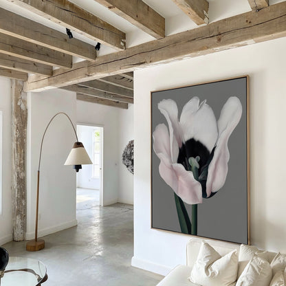 Elegant Floral Abstract Oil Painting for Modern Home Decor
