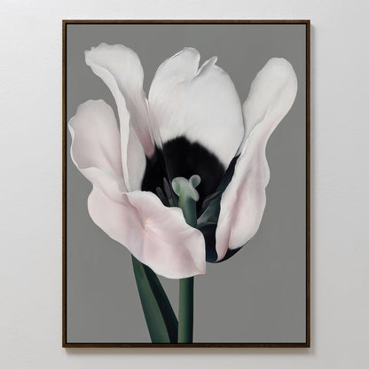 Elegant Floral Abstract Oil Painting for Modern Home Decor