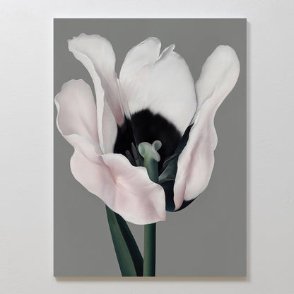 Elegant Floral Abstract Oil Painting for Modern Home Decor