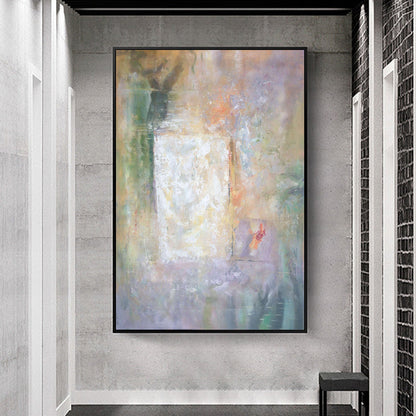 Sublime Abstract Oil Painting for Elegant Home Decor and Modern Art Enthusiasts