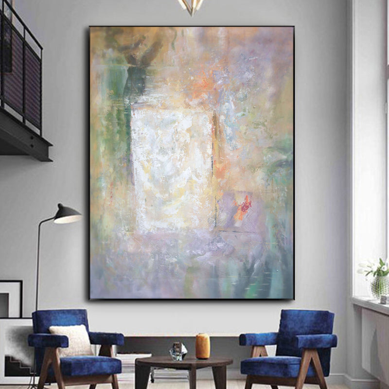 Sublime Abstract Oil Painting for Elegant Home Decor and Modern Art Enthusiasts