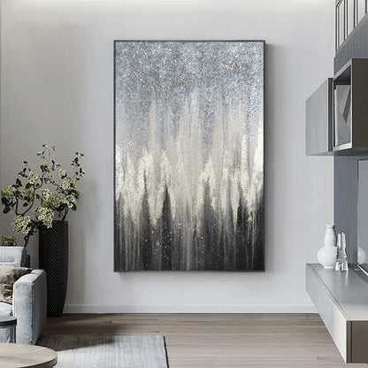 Elegant Abstract Oil Painting for Modern Home Décor