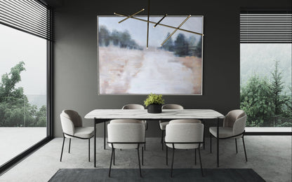 Serene Landscape Oil Painting for Tranquil Home Decor and Peaceful Ambiance