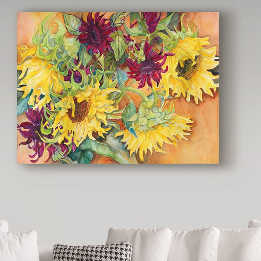 Vibrant Sunflower Oil Painting