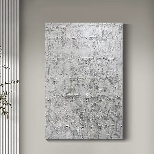 Abstract Textured Oil Painting for Contemporary Home Decor