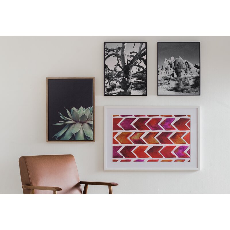 Elegant Succulent Oil Painting on Canvas for Modern Home D√©cor