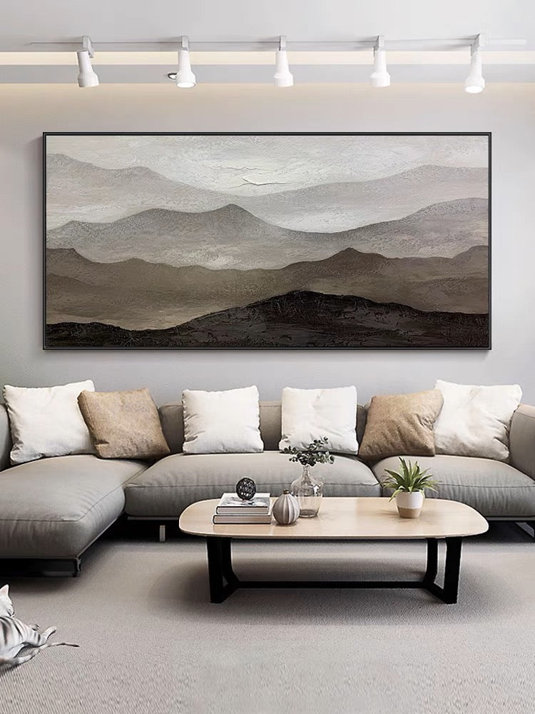 Serene Landscape Oil Painting for Tranquil Home Decor and Art Lovers