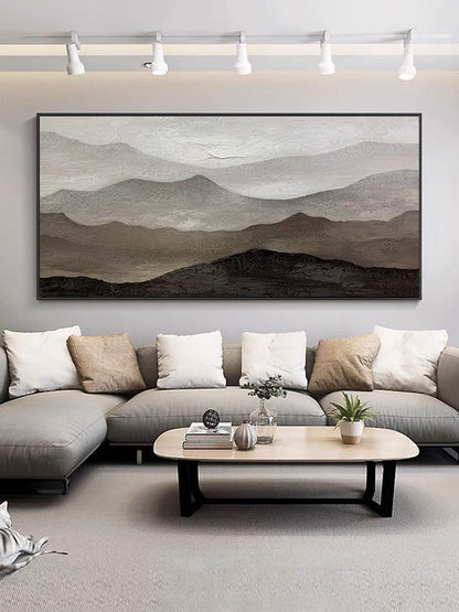 Serene Landscape Oil Painting for Tranquil Home Decor and Art Lovers