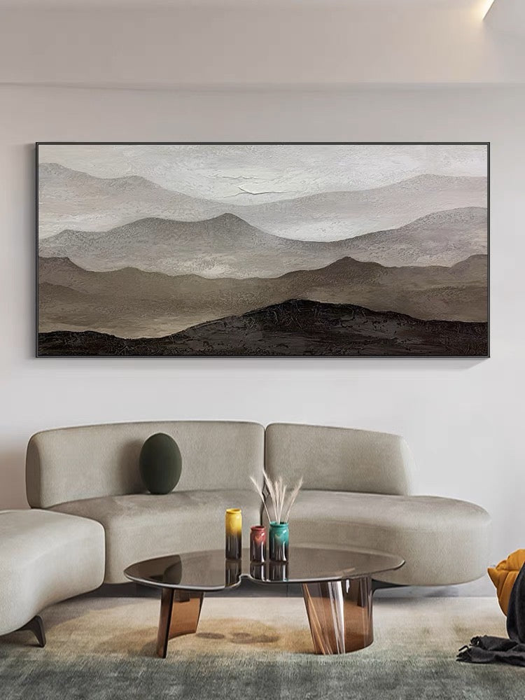 Serene Landscape Oil Painting for Tranquil Home Decor and Art Lovers