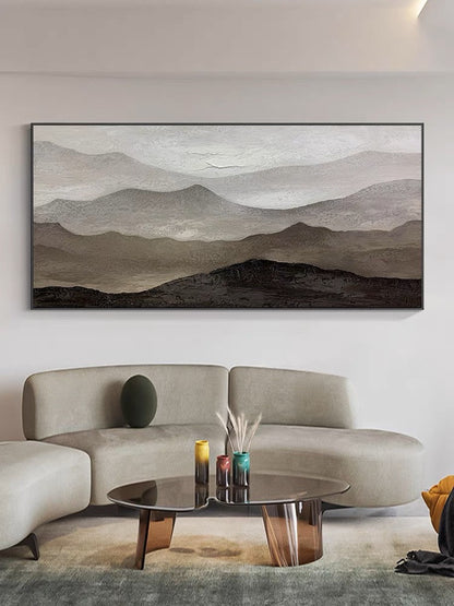 Serene Landscape Oil Painting for Tranquil Home Decor and Art Lovers