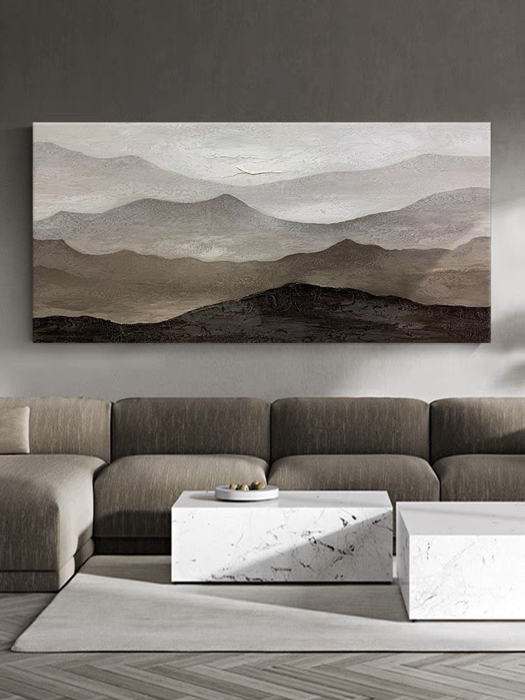 Serene Landscape Oil Painting for Tranquil Home Decor and Art Lovers