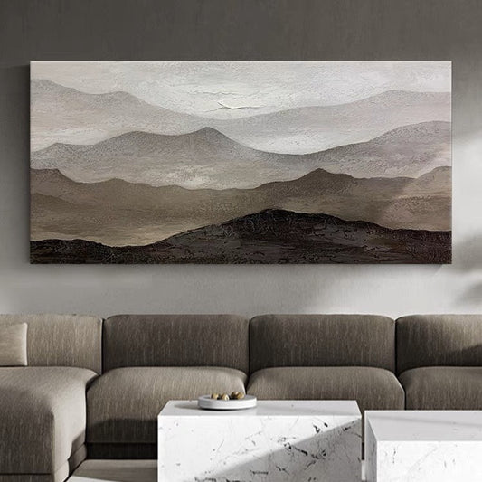 Serene Landscape Oil Painting for Tranquil Home Decor and Art Lovers