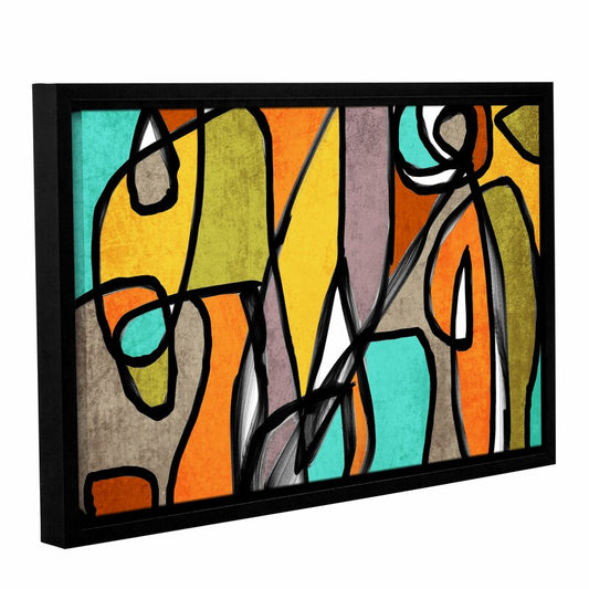 Vibrant Abstract Oil Painting in Modern Contemporary Style for Art Lovers