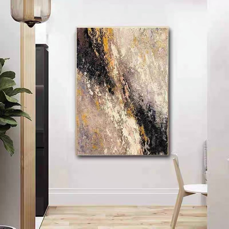 Abstract Expressionism in Bold Colors - Modern Canvas Art for Contemporary Spaces