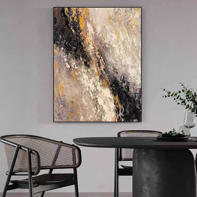 Abstract Expressionism in Bold Colors - Modern Canvas Art for Contemporary Spaces