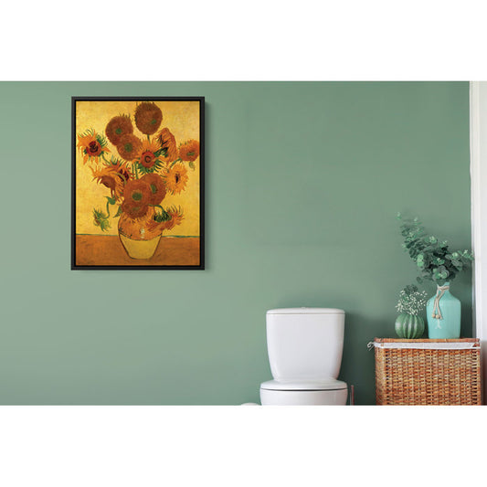 Vincent van Gogh Sunflowers Oil Painting Wall Art Floral Canvas Decor