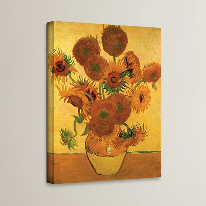 Vincent van Gogh Sunflowers Oil Painting Wall Art Floral Canvas Decor