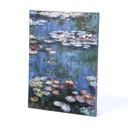 Claude Monet Water Lilies Oil Painting on Canvas – Elegant Art for Home Decor