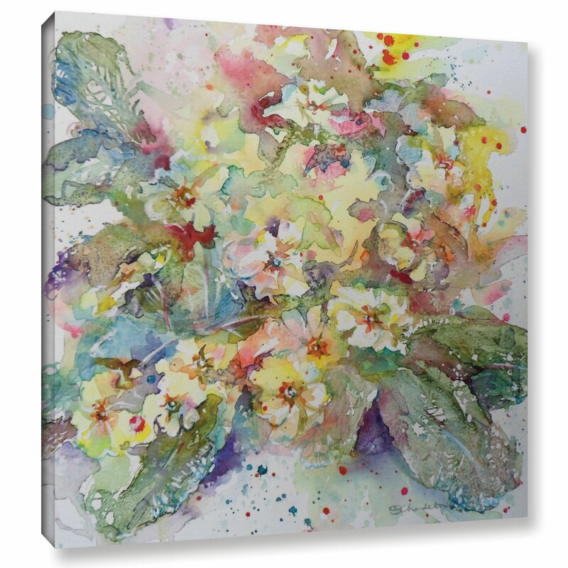 Vibrant Floral Bloom Oil Painting - Modern Contemporary Art for Home Decor