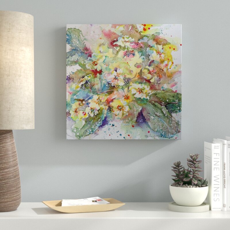 Vibrant Floral Bloom Oil Painting - Modern Contemporary Art for Home Decor