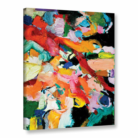 Vibrant Abstract Oil Painting