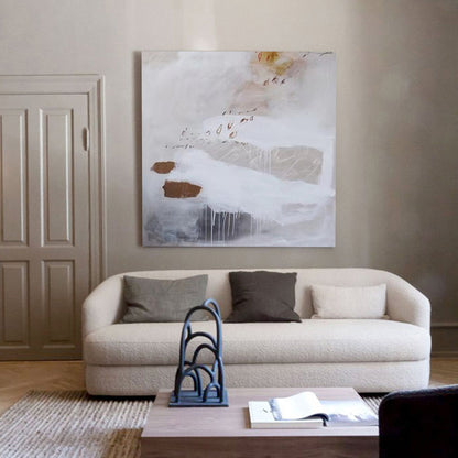 Contemporary Abstract Oil Painting for Modern Home Decor