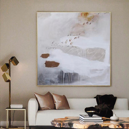 Contemporary Abstract Oil Painting for Modern Home Decor