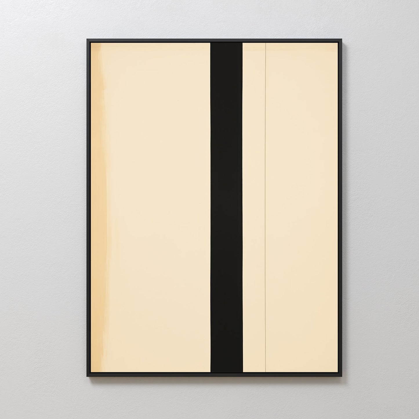 Contemporary Neutral Abstract Oil Painting for Modern Home Decor