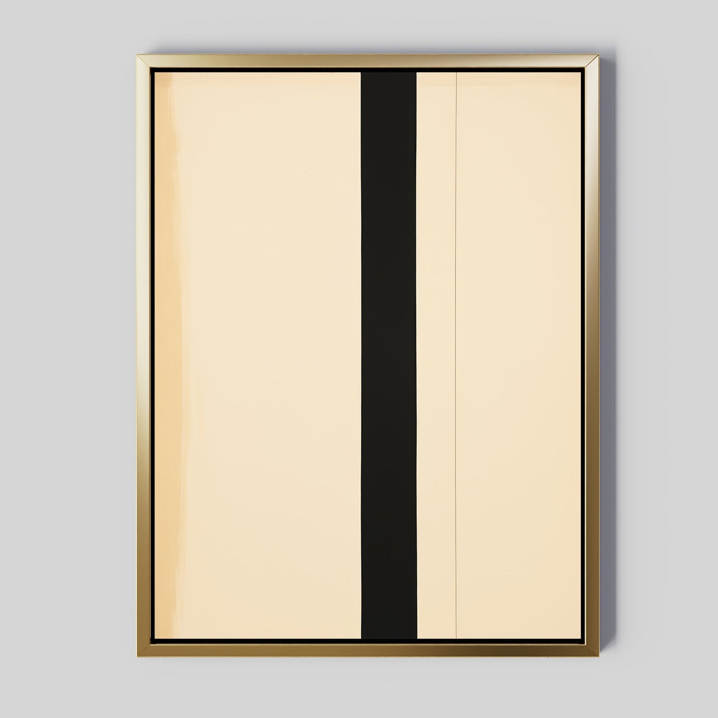 Contemporary Neutral Abstract Oil Painting for Modern Home Decor