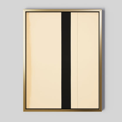 Contemporary Neutral Abstract Oil Painting for Modern Home Decor