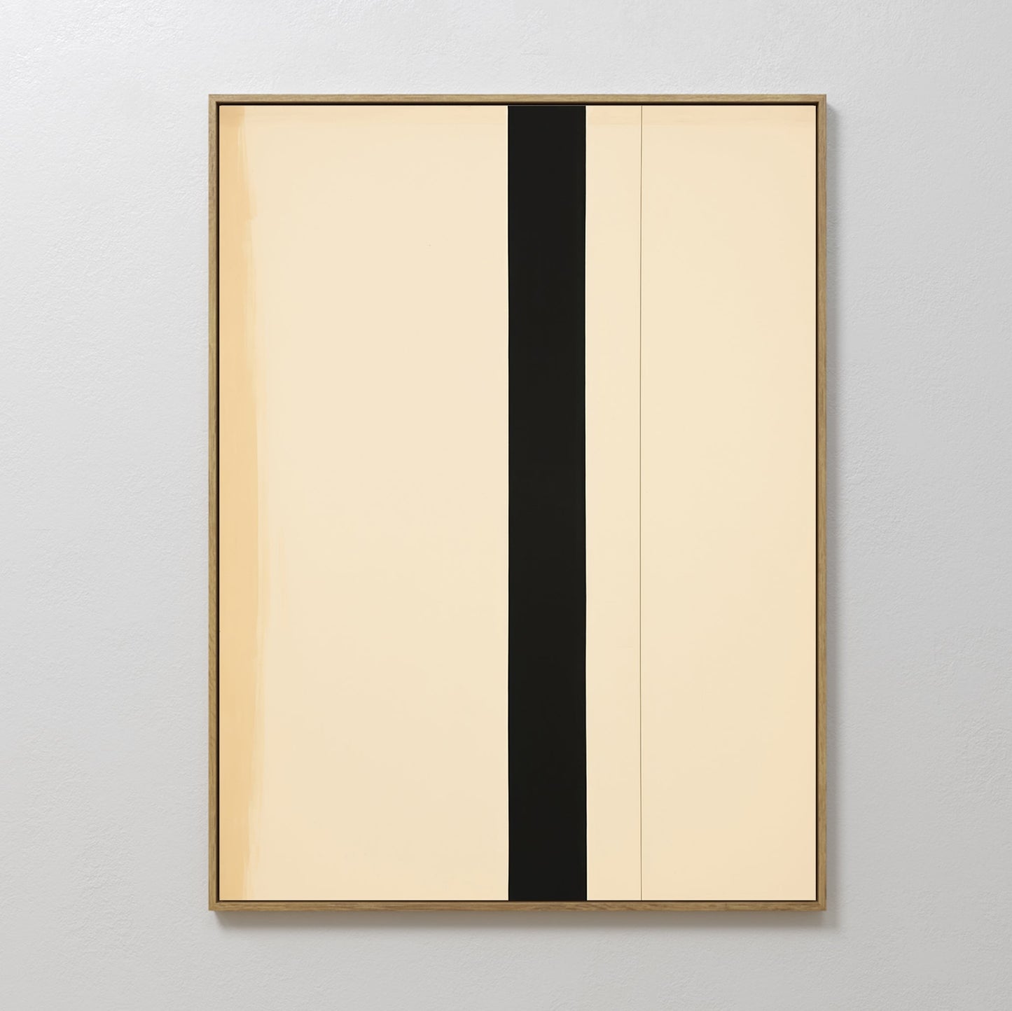 Contemporary Neutral Abstract Oil Painting for Modern Home Decor
