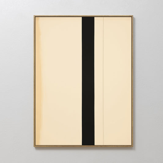 Contemporary Neutral Abstract Oil Painting for Modern Home Decor