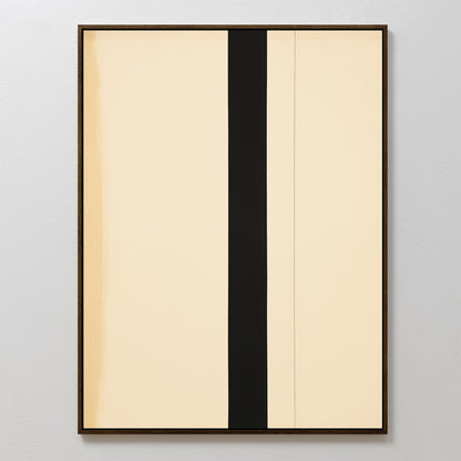 Contemporary Neutral Abstract Oil Painting for Modern Home Decor