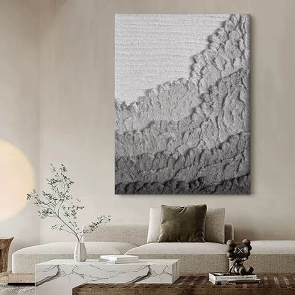 Elegant Wabi-Sabi Art: Textured Wall Décor for Modern Minimalist Spaces